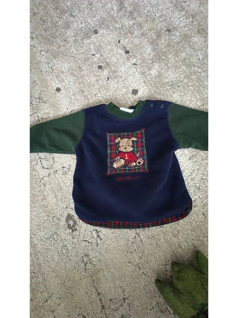 Vintage Oshkosh football sweater 12m